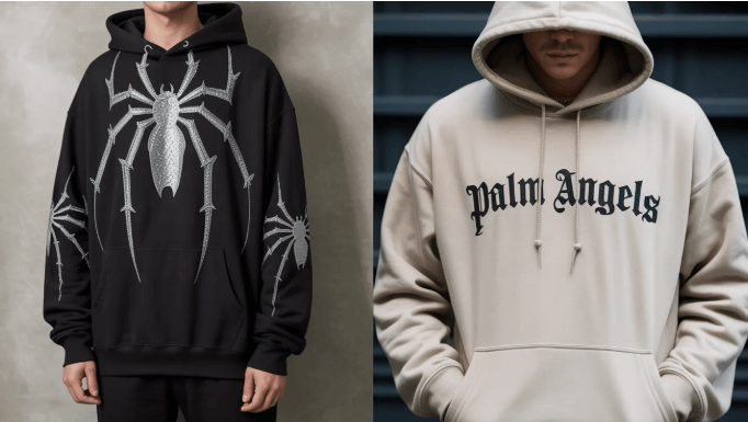 555 Spider Hoodie vs Palm Angels: A Professional Buying Guide